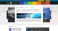 Desktop Screenshot of multiweb.ufsm.br