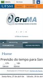Mobile Screenshot of gruma.ufsm.br